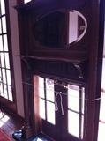                      Good-looking antique mantel