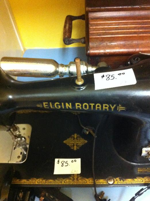                       Elgin Rotary sewing machine