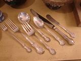 Princess Elizabeth sterling flatware by National