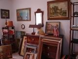 Artists will find frames and art supplies in the sale.