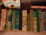 Later children's popular books, many with dust jackets.