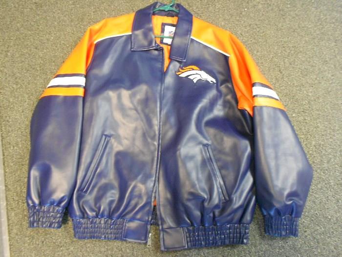 Denver Faux Leather full zip jacket