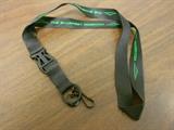 green and black "The sharpest Rides.com" lanyard