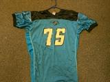 Jacksonville jaguars #75 Eugene Monroe jersey