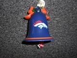Denver Broncos 2004 Christmas Bell ornament