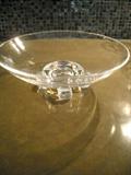Steuben 3 leg crystal bowl