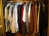 Men's Clothing Jackets, Shirts, Sweaters, Pants, Belts, Gloves
X Large, Size 44 Waist, Size 14 & 15 Shoes
Name Brands Tommy Bahamas: Tommy Hilfinger
