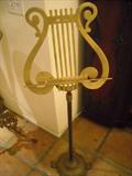 Victorian Harp Music Stand adjustable