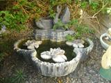 cement fountain