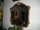 Large Antque Gold Gilt Mirror