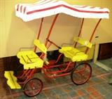 Gym Dandy Surrey 2 seat peddle car from 1950, Art Linkletter recommendation. 