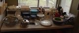 Pyrex, cookie jars & more