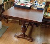  Vintage oak draw leaf table by Lane