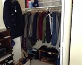 Mens clothing & shoes (size 8/8.5). Brands include L.L. Bean, Saks, REI, Brooks Bros., Woolrich & more
