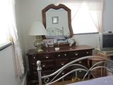 Dresser with mirror