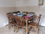 Kitchen table and chair's. Kitchen #3