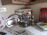 Silver plated tea set