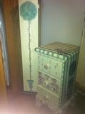 Hand-Painted Wood Furniture, Little Girls Bedroom Furniture, CD Holder, CD Tower, Makeup Holder, Dressers and Chest of Drawers