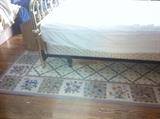Rugs, Brass Bed, Mattress and Boxspring