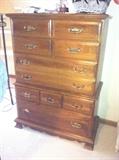 Wood Chest of Drawers, Wooden Dresser