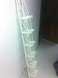 White Iron CD / DVD Storage Unit