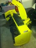 John Deere Tractor with snowblower and mower attachments