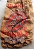 Asst. burlap potato bags from Idaho