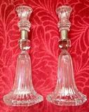Heisey Ridgeleigh candlestick holders