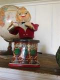 Vintage tin battery operated toy
