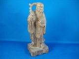 Carved Asian figure