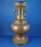 Asian Champleve vase