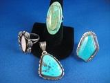 Sterling and Turquoise