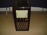 Old Bakelite TV "ADMIRAL"