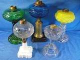 1800's oil lamps