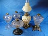 1800's oil lamps