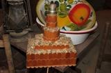 Tramp art lamp