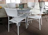 Wicker patio set