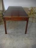 Saginaw Furniture Shops inc. antique "expand o matic" table