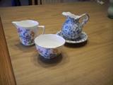 Royal Chintz porclean mini wash pitcher and basin