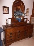 MANOR HOUSE DRESSER AND MIRROR