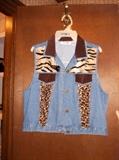 VEST WITH FAUX FUR