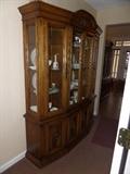 LARGE HUTCH - 64" WIDE - 80" TALL - 17" DEEP - VERY NICE SHAPE - LOTS OF STORAGE