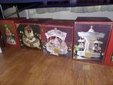LARGE LENOX HOLIDAY COLLECTABLES - WITH ORIGINAL BOXES