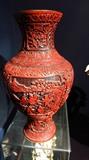 Large Cinnabar Vase