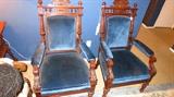 Antique German / European hand carved chairs