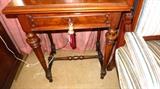Antique German / European hand carved side table
