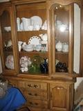 French Prov. china hutch