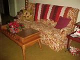 Vintage Sofa & Coffee Table