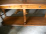 ONE OF TWO SOFA TABLES BEING OFFERED