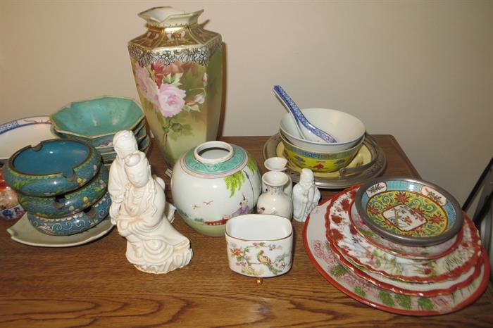 Asian pottery and ceramics